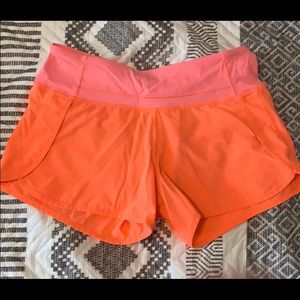 Lululemon speed up short, size 6, 4” inseam